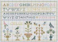 Savor summer's sweetness all year long with these six samplers. Free Chart From Http Www Pcbdijon Com Cadeaux Grilles Htm Cross Stitch Sampler Patterns Diy Cross Stitch Cross Stitch Samplers