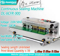 Plastic Tea Pouch Continuous Band Heat Sealer DL-6CFR-900