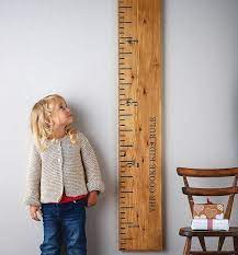 Understanding growth charts for kids. Eat Your Veggies Growth Charts Handmade Charlotte Height Chart Kids Kids Room Height Chart