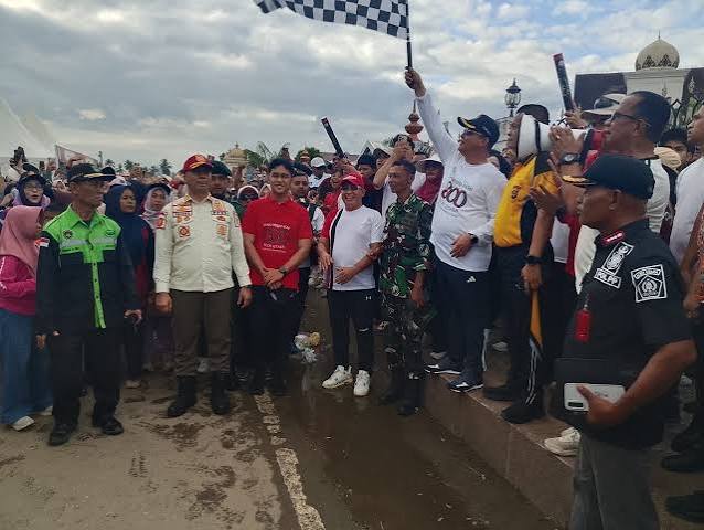 Traces of Civilization and Healthy Steps: North Aceh Residents Join Fun Walk to Celebrate 8 Centuries of Samudera Pasai