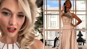 'I'm obsessed!' Karlie Kloss at Carolina Herrerra perfume launch