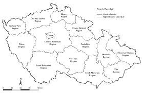 The population of the regions of the czech republic according to census results and latest official estimates. The Location Of Study Regions In The Czech Republic Download Scientific Diagram