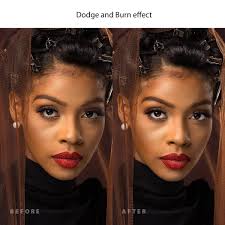 Promotional post about photo editing services