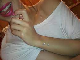 My Next Piercings Wrist Piercing Except I Want One On Each Arm Right Above My Wrist Love Wrist Piercing Dermal Piercing Cute Piercings