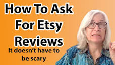 How to ask for reviews on Etsy with an automatic message. Selling ...