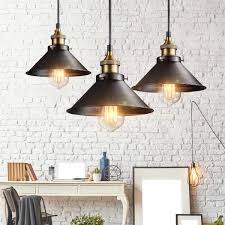Nordic Vintage Pendant Light Loft Hanging Light Fixtures Retro Industrial Lamp Edison Bulb For Dining Room Kitchen Pendant Lights Aliexpress