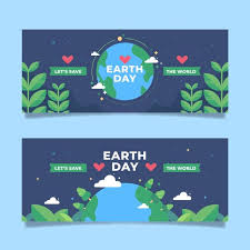 Download Flat Design Earth Day Banner For Free Print Design Template Graphic Design Templates Vector Free