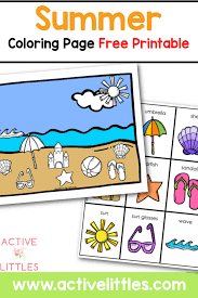 Pack these spring printables into a picnic basket for a family outing. Summer Free Printable For Toddlers And Preschool Active Littles
