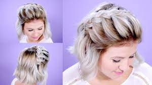 Maybe you would like to learn more about one of these? How To French Braid Short Hair Tutorial Milabu Youtube