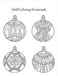 Download this hand drawn christmas ornaments vector illustration now. Hand Drawn Adult Coloring Christmas Ornaments By Katie Bug Elementary