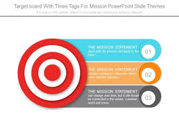 For a wide assortment of mission visit target.com today. Target Board With Three Tags For Mission Powerpoint Slide Themes Powerpoint Templates