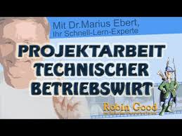 Nun muss ich nächstes jahr mein thema für die projektarbeit abgeben, ist ich hab nur absolut keine ahnung was ich nehmen könnte. Projektarbeit Technischer Betriebswirt Tbw Youtube