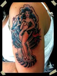Birth Of Venus Tattoo Meaning Traditional Version Of Birth Of Venus Tattoo Picture At Checkoutmyink Com Venus Tattoo Tattoos Traditional Tattoo