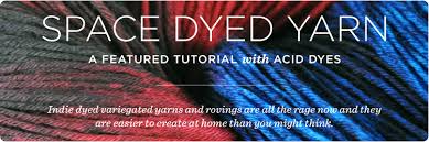 If your yarn is made up of protein/animal fibers, you need to use acid dyes. Space Dyed Yarn With Acid Dyes Tutorial