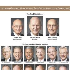 Recent Lds Leadership Changes Reflected In Updated 2018