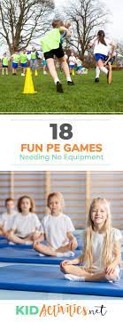 This is everyone's favorite backyard game played without the boards or the beanbags. 18 Fun Pe Games Needing No Equipment Kid Activities