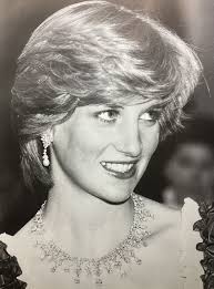 80+ Pairs Sold Royalty Replica Princess Diana Floral Cubic Zirconia Cubic  Zirconia & Pearl Drop Earrings Dangle Bridal Earrings (Pearl-963)