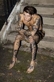 #stephen james #male model #model #tattoos #hot male #black and white. Stephen James Wilhelmina