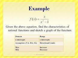 In this article we have discussed how sql having clause can be used along with the sql max() to find the maximum value of a column over each group. Chapter 3 Polynomial And Rational Functions Rational Functions Ppt Download