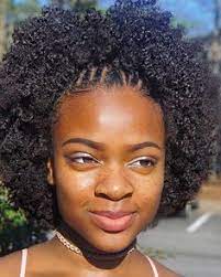 They are comfortable to wear and have a chic glam appearance to them. 31 Front Braids Ideas Natural Hair Styles Hair Styles Braided Hairstyles