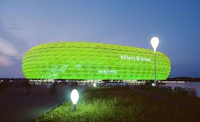 Spectators was made as flat textured polygons, they can be hide/unhide by one click. Allianz Arena To Be Illuminated In Green