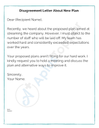 Letter to respond to false accusation of being absent from work when i was actually present : Sample Disagreement Letters Samples Format Tempate And How To Write Sample Disagreement Letters A Plus Topper