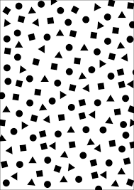 Black And White Dots Black White Dots Triangles Graphic Patterns Memphis Pattern Geometric Pattern