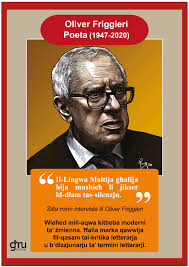 Sena mill-mewt tal-Prof. Oliver Friggieri. Insellmulek mgħallem ❤ Dan  ir-ritratt huwa biss togħma ħafifa minn proġett kbir li l-Għaqda tal-Malti  għamlet mal-iskola Medja tal-Ħandaq u li se jitnieda fil-ġimgħat li ġejjin.  Ħerqanin
