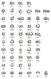 Try to memorize the letters and the sounds of each letter. Sinhala Alphabet Sri Lanka Alphabet Sri Lanka Sanskrit Language