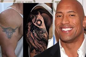 Submitted 3 years ago by omglmaowtf_com. The Rock Reveals Why He S Replaced His Famous Bull Tattoo With Elaborate New Design Mirror Online