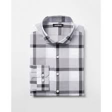 Express Slim Fit Plaid Dress Shirt 70 Liked On Polyvore Featuring Mens Fashion Mens Clothing Mens Shirt Cotton Shirts For Men Mens Tailor Mens Shirts