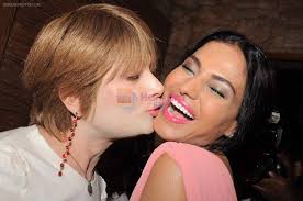 Bobby Darling, Veena Malik at Veena Malik's surprise bday bash