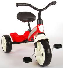 The feber f1 ferrari trike is comfortable to ride thanks to its padded leatherette seat. Qplay Elite Tricycle Boys And Girls Red