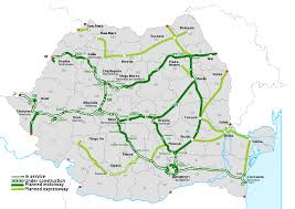 Harta autostrada pitesti curtea de arges. Highways In Romania Wikiwand