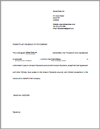 Also known as the letter of bank confirmation is the official notification released by the bank for their customer in order to approve and verify that their customer has enough credit in his or her account in order to go through a financial. Letter Of Authorization Amazon Pay Help