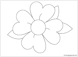 Or, you can also color online on our site with the interacitve coloring machine. Simple Flower Mandala Coloring Pages Mandala Coloring Pages Coloring Pages For Kids And Adults