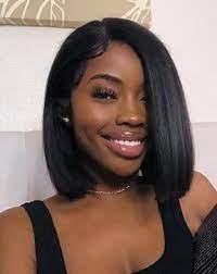 Nowadays there is a great variety of hairstyles for thick hair as. Bob Wig 10inch Front Lace Wigs Human Hair Human Hair Wigs Human Hair Lace Wigs