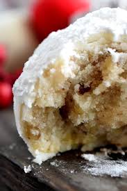 It is the time for pies and cakes and other showstoppers such as cheesecakes and tiramisu. Often Prepared And Eaten At Christmastime Russian Christmas Tea Cakes Are Made From A Mixture Of Nuts And C Tea Cakes Christmas Dessert Table Russian Tea Cake
