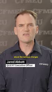 Statement from CFMEU QLD/NT Branch Executive Officer Jared Abbott.,  Comments are disabled due to the serious charges currently before the court  against Anthony Perrett.