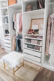 Small Closet Makeover With Ikea Pax Closet System Part 1 Design Plan Kcarterinteriors Com Closet Decor Glass Closet Closet Designs