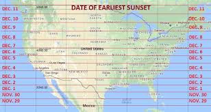 When Is My Earliest Sunset Astronomy Essentials Earthsky