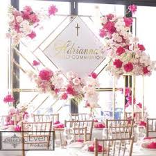 Supplier Selling Iron Frame Wedding Decor Backdrop Stand Arreglos Florales Vitrinas Modernas Bodas