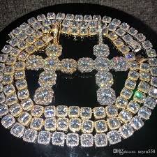 2020 iced out chains hip hop jewelry