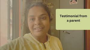 Parent shares her experience