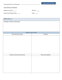 48 smart goals templates examples worksheets template lab