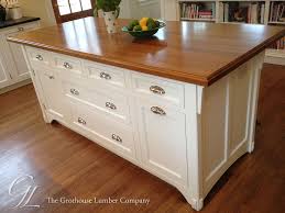 white oak wood countertop in moorestown