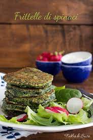 Ingredienti per 8/10 frittelle 250/300 gr di spinaci cotti saltati con olio, limone ed uno spicchio d''aglio; Frittelle Di Spinaci Ricetta