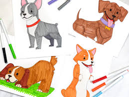 Dogs are beautiful and cute pets, true friends, defenders of humans and guards of their possessions. Puppy Coloring Pages For Kids