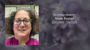 Anne Marie Porter Obituary