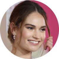 Lily James Family Group